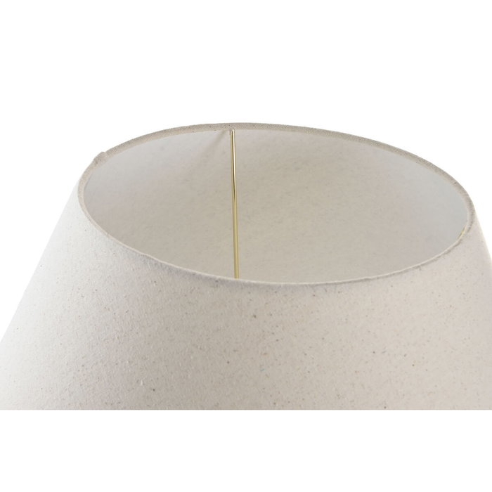 DKD Home Decor Lámpara de Sobremesa de Cemento Gris Natural