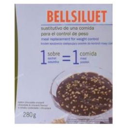 Bellsiluet Natillas Choco/Crocanti 5 Sobres para dietas de control de peso