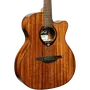 LAG Tramontane 98 Guitarra Acústica Auditorium Cutaway Electroacústica Caoba Maciza Natural