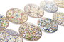 DKD Home Decor Posavasos Azulejos 11x11x0,5 cm Surtidos