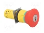 SCHNEIDER ELECTRIC Interruptor de seguridad con llave Harmony XB7 Rojo 22mm