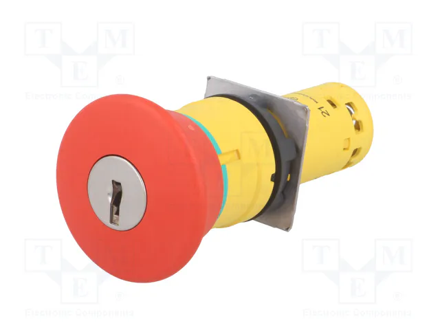 SCHNEIDER ELECTRIC Interruptor de seguridad con llave Harmony XB7 Rojo 22mm
