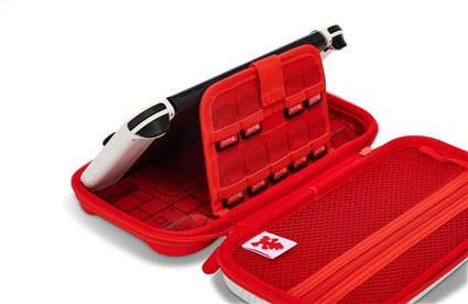 Power A 1526469-01 Estuche Protector Compacto para Nintendo Switch OLED, Switch y Switch Lite Mario