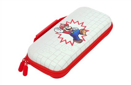 Power A 1526469-01 Estuche Protector Compacto para Nintendo Switch OLED, Switch y Switch Lite Mario