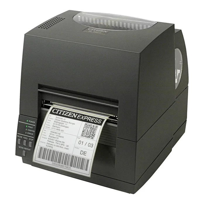 Citizen CL-S621II Impresora de recibos térmica directa/transferencia térmica, 203 x 203 DPI, 150 mm/s, alámbrica, USB y serie, 10.4 cm ancho impresión