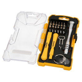 WOLFPACK LINEA PROFESIONAL Kit de Herramientas de Reparación de Smartphones de 17 Piezas