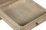 DKD Home Decor Mesa de Centro de Madera de Mango con 4 Cajones, Natural