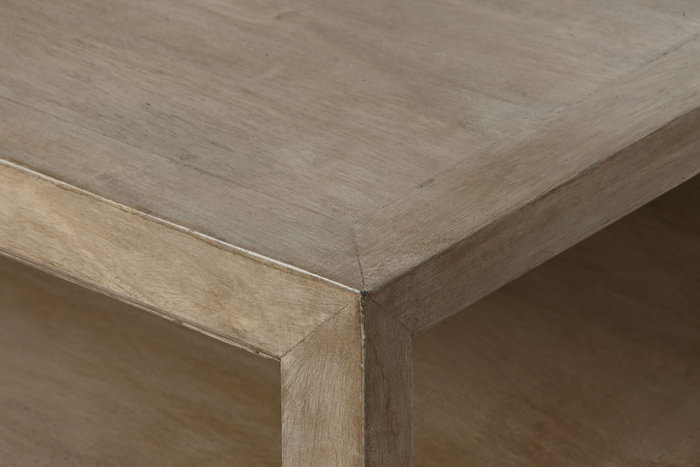 DKD Home Decor Mesa de Centro de Madera de Mango con 4 Cajones, Natural DKD Home Decor Mesa de Centro de Madera de Mango con 4 Cajones, Natural