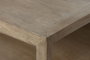 DKD Home Decor Mesa de Centro de Madera de Mango con 4 Cajones, Natural