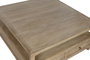 DKD Home Decor Mesa de Centro de Madera de Mango con 4 Cajones, Natural