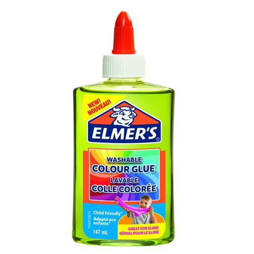 Elmer's Bote de Pegamento Líquido Verde Translúcido 147ml