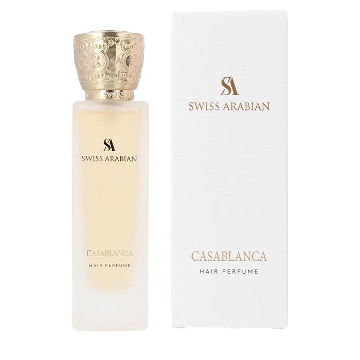 Swiss Arabian Perfume Casablanca Eau de Parfum 50 ml Vaporizador - Fragancia Fruity Gourmand Unisex con Notas de Manzana, Uva, Pachulí y Ámbar Swiss Arabian Perfume Casablanca Eau de Parfum 50 ml Vaporizador - Fragancia Fruity Gourmand Unisex con Notas de Manzana, Uva, Pachulí y Ámbar