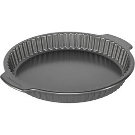 KitchenAid Quicheform 28 cm Silver