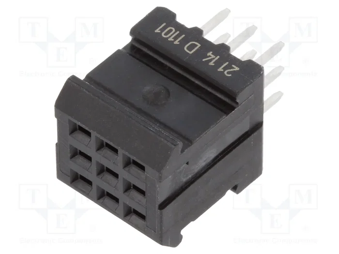 HARTING Conector de datos har-modular® 9 pines hembra recto para PCB HARTING Conector de datos har-modular® 9 pines hembra recto para PCB