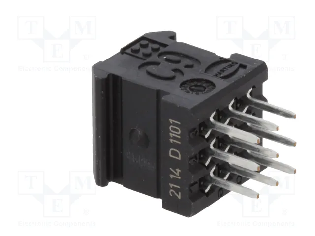 HARTING Conector de datos har-modular® 9 pines hembra recto para PCB HARTING Conector de datos har-modular® 9 pines hembra recto para PCB