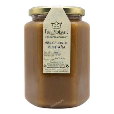 COMO UNA REINA Miel de Montaña Cruda Tarro Hexagonal 1000 g COMO UNA REINA Miel de Montaña Cruda Tarro Hexagonal 1000 g