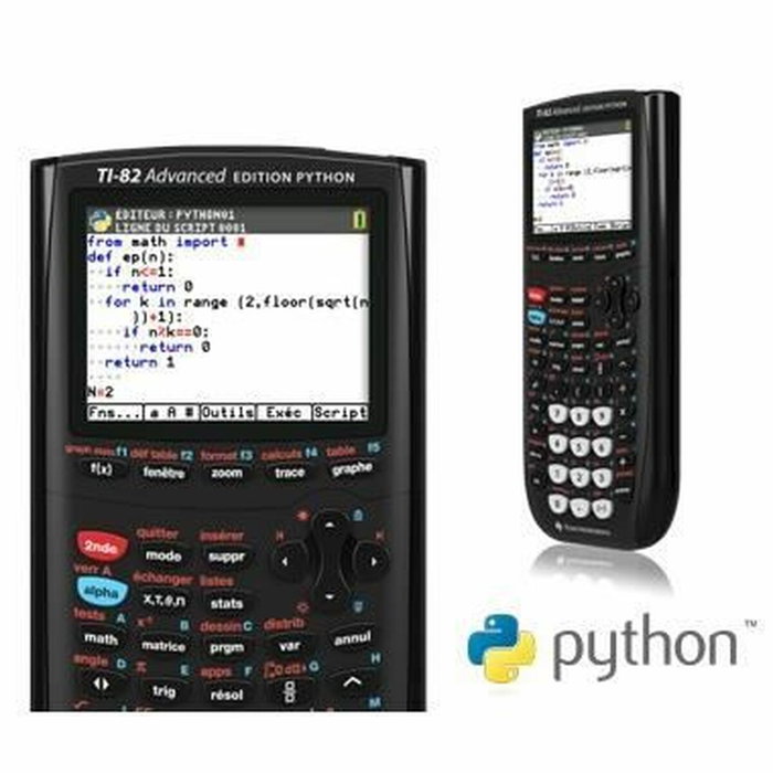 Texas Instruments Calculadora gráfica Python TI-82 Advanced Edition - Negro Texas Instruments Calculadora gráfica Python TI-82 Advanced Edition - Negro