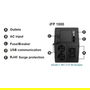 FSP SAI iFP1000, UPS Line-interactive, 1000VA/600W, 2xSCHUKO, 2xIEC, Pantalla LCD, Torre