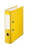 Esselte Archivador de palanca forrado PVC Amarillo 75 mm Folio
