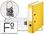 Esselte Archivador de Palanca Folio Lomo 75 mm Rado Amarillo Cartón Forrado PVC