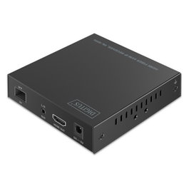 Digitus Receptor IP KVM de fibra HDMI 4K/60Hz Negro
