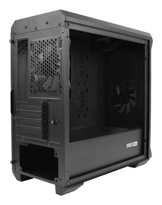 GENESIS Irid 503 Micro Torre PC Negro Juego Gaming