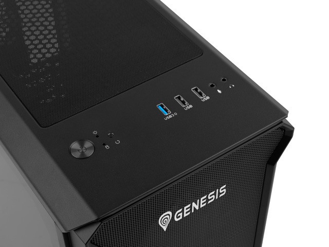 Genesis Irid 503 V2 Caja de PC de Torre Media Genesis Irid 503 V2 Caja de PC de Torre Media