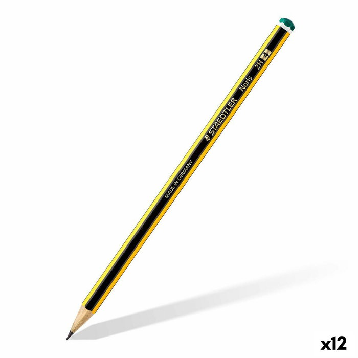 Staedtler Noris 120-4 Lápices de Grafito 2H (Set de 12)