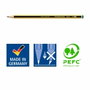 Staedtler Noris 120-4 Lápices de Grafito 2H (Set de 12)