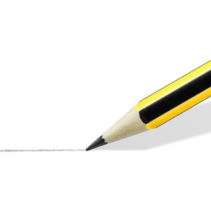 Staedtler Noris 120-4 Lápices de Grafito 2H (Set de 12)