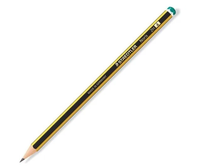 Staedtler Noris 120-4 Lápices de Grafito 2H (Set de 12)