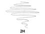 Staedtler Noris 120-4 Lápices de Grafito 2H (Set de 12)