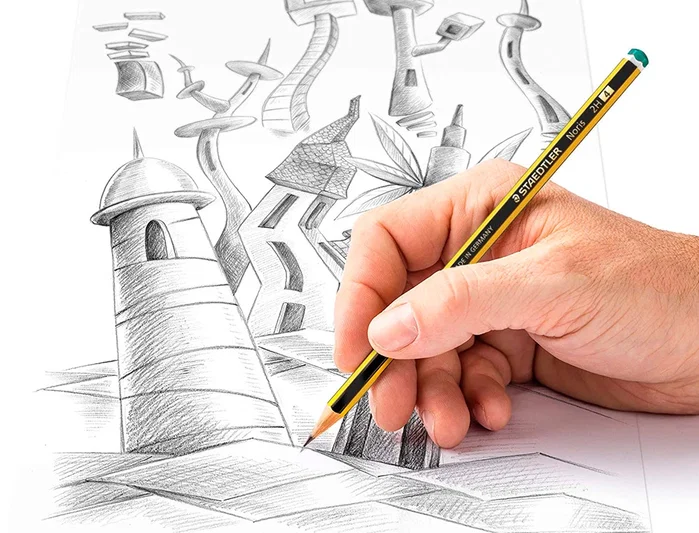 Staedtler Noris 120-4 Lápices de Grafito 2H (Set de 12)