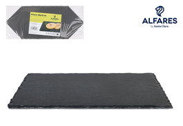 Santa Clara Bandeja Pizarra 30 x 13 cm Alfares (20 Unidades)