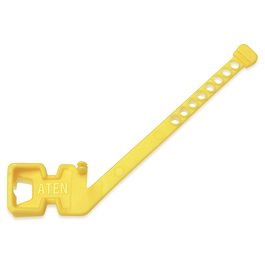 Aten 2X-EA12 cable antirrobo Amarillo