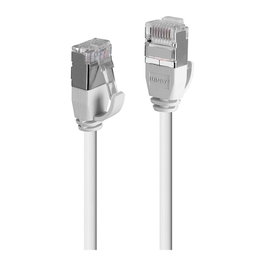 LINDY Cable de Red Patch Cord RJ-45 Cat.6A U/FTP (STP) Ultra Slim Gris 0.3 m - 47590