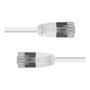LINDY Cable de Red Patch Cord RJ-45 Cat.6A U/FTP (STP) Ultra Slim Gris 0.3 m - 47590