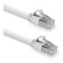LINDY Cable de Red Patch Cord RJ-45 Cat.6A U/FTP (STP) Ultra Slim Gris 0.3 m - 47590