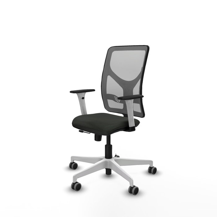 PIQUERAS Y CRESPO Silla de oficina Motilla con mecanismo Sincro/Traslack, Negro y Gris PIQUERAS Y CRESPO Silla de oficina Motilla con mecanismo Sincro/Traslack, Negro y Gris