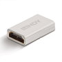 Lindy Adaptador HDMI 2.1 Hembra a Hembra 8K UHD Plata