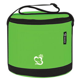 Nevera de Poliéster Color Verde 22x18 cm para Camping y Playa MARBUENO SUMMER 10167V