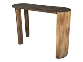 DKD Home Decor Consola de pared Urban DKD, 37 x 75 x 106 cm, marrón, desmontable