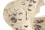 DKD Home Decor Escultura Caballito de Mar en Hierro Blanco