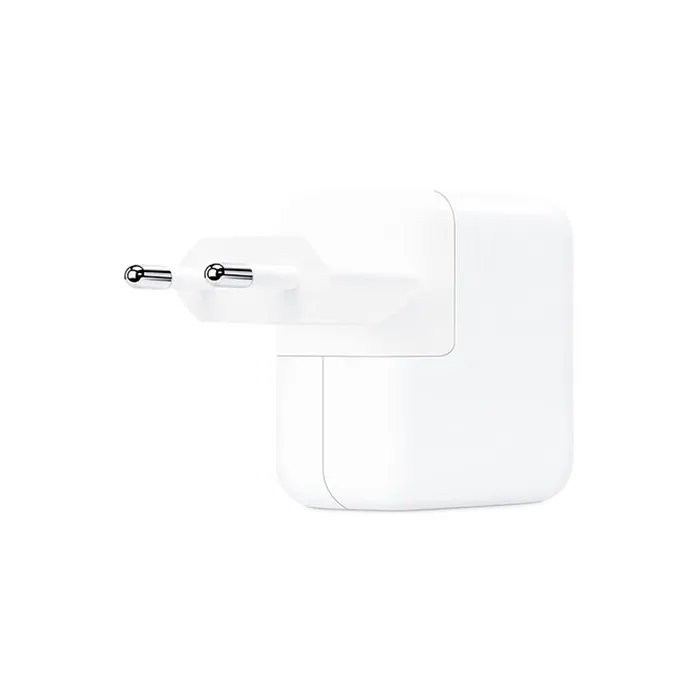 Apple Adaptador de Corriente USB-C de 30W, Modelo MW2G3ZM/A - Carga Rápida para MacBook Air, iPhone 15/14/13/12, iPad Pro, Apple Watch