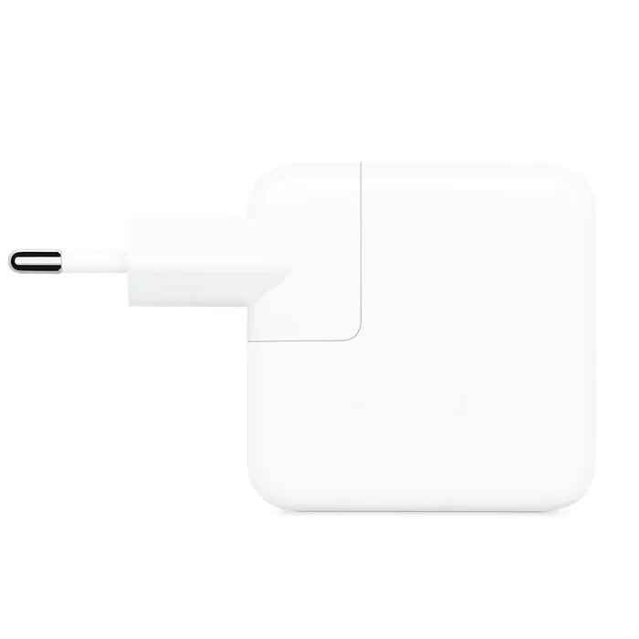 Apple MW2G3ZM/A Adaptador de corriente USB-C de 30W - Cargador rápido para MacBook Air, iPhone, iPad Pro - Universal - Blanco