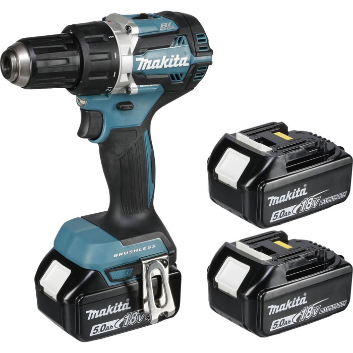 Makita DDF484RT3J Atornillador Taladro Inalámbrico de 18 V con 3 Baterías de 5,0 Ah Makita DDF484RT3J Atornillador Taladro Inalámbrico de 18 V con 3 Baterías de 5,0 Ah