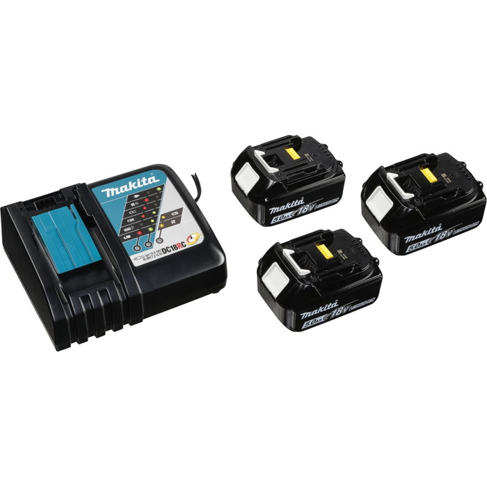 Makita DDF484RT3J Atornillador Taladro Inalámbrico de 18 V con 3 Baterías de 5,0 Ah Makita DDF484RT3J Atornillador Taladro Inalámbrico de 18 V con 3 Baterías de 5,0 Ah