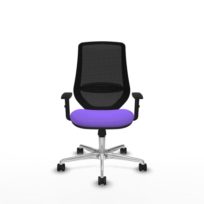 PIQUERAS Y CRESPO Silla de oficina Mardos con mecanismo Sincro, Lila y Negro PIQUERAS Y CRESPO Silla de oficina Mardos con mecanismo Sincro, Lila y Negro