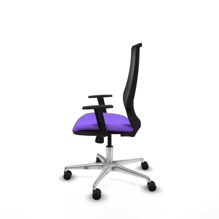 PIQUERAS Y CRESPO Silla de oficina Mardos con mecanismo Sincro, Lila y Negro PIQUERAS Y CRESPO Silla de oficina Mardos con mecanismo Sincro, Lila y Negro
