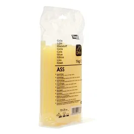 Rapid Pegamento Profesional 1 kg Montaje Especial Barras 12 mm para Madera, Embalaje, Cuero, Corcho y Textil